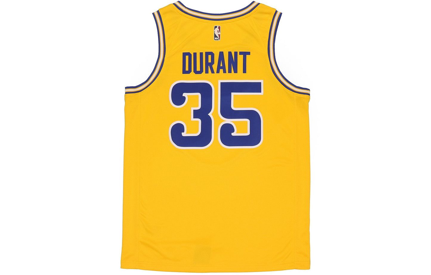 Nike NBA Golden State Warriors Kevin Durant #35 Classic Edition Swingman Jersey – AJ3878-729 'Yellow'