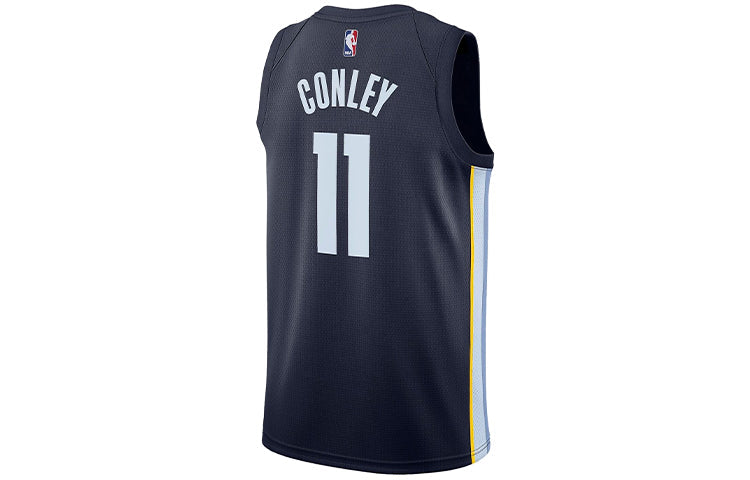 Nike x NBA Memphis Grizzlies Mike Conley #11 Swingman Jersey – Navy / Light Blue / Gold (864485-420)