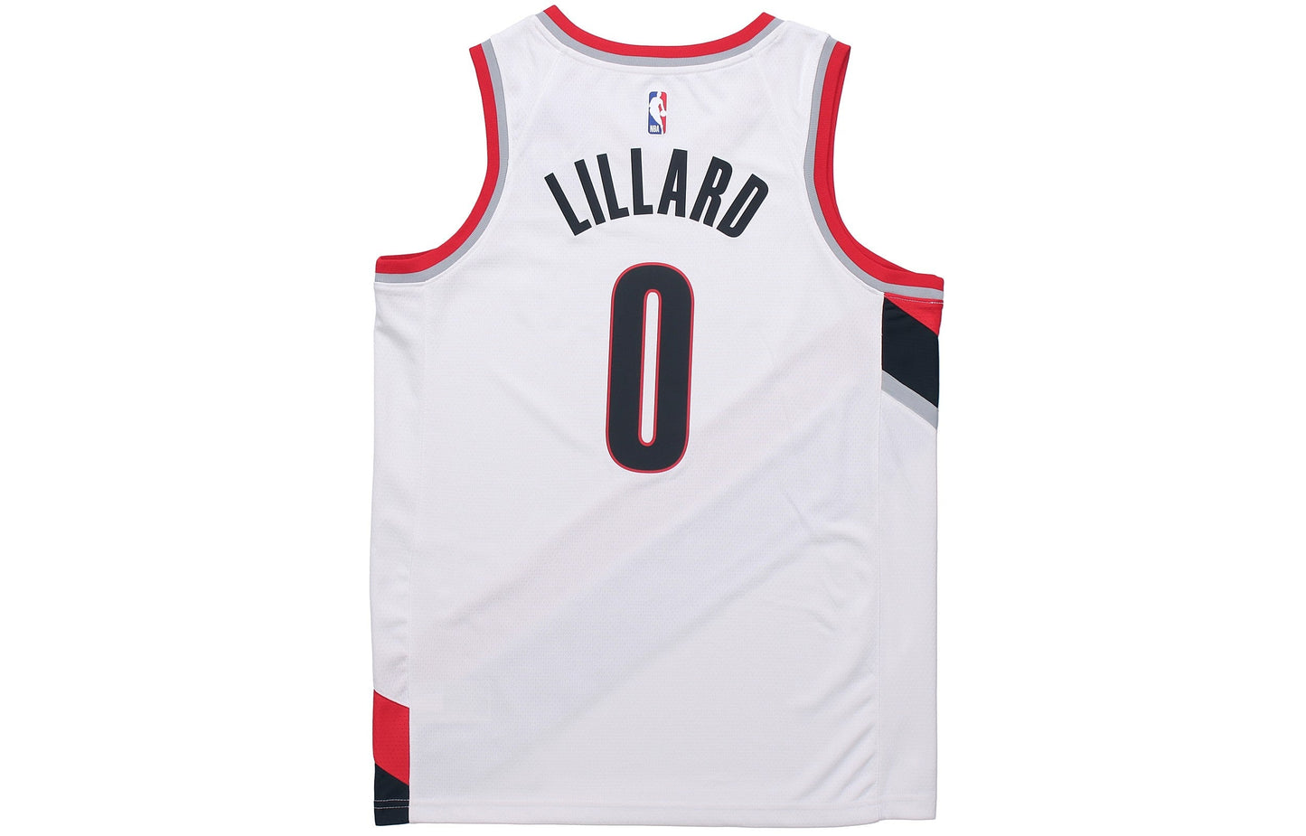 Nike NBA Portland Trail Blazers Damian Lillard #0 Swingman Jersey – White (CW3607-106)