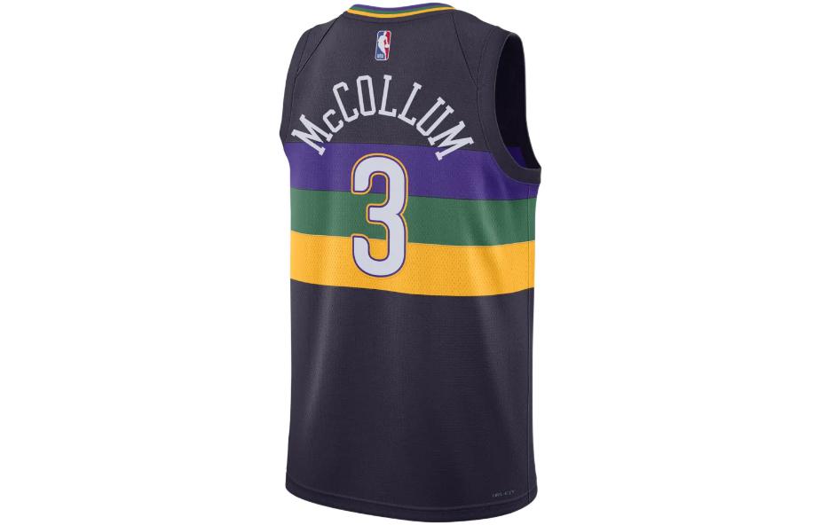 Nike NBA New Orleans Pelicans 'NOLA' City Edition Swingman Jersey 'CJ McCollum #3' 2022-23 DO9602-530