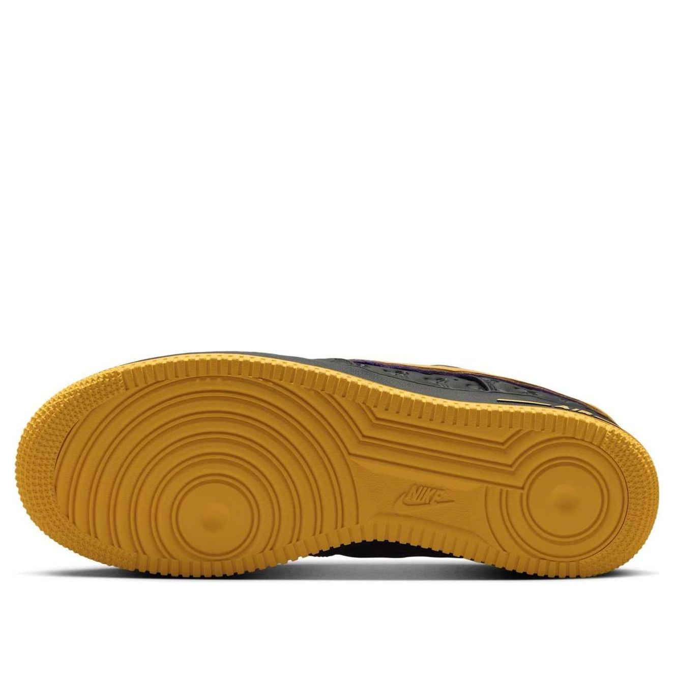 Nike x Kobe Bryant Air Force 1 Low 'Lakers Away' – Black/Gold/Purple (HV5122-001)