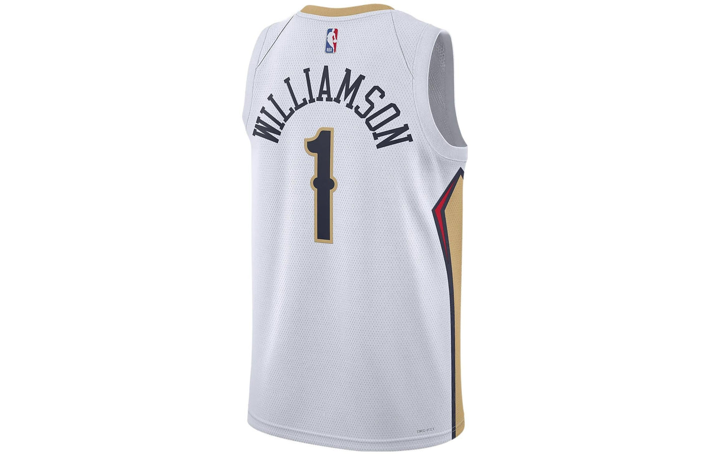 Nike Dri-FIT Zion Williamson #1 New Orleans Pelicans Association Edition 2022/23 Swingman Jersey – White | DN2086-100