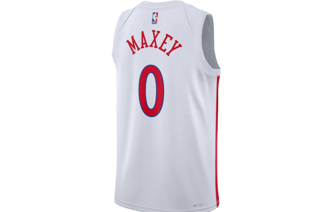 Nike NBA Philadelphia 76ers Association Edition Jersey – Tyrese Maxey (DO9606-105)