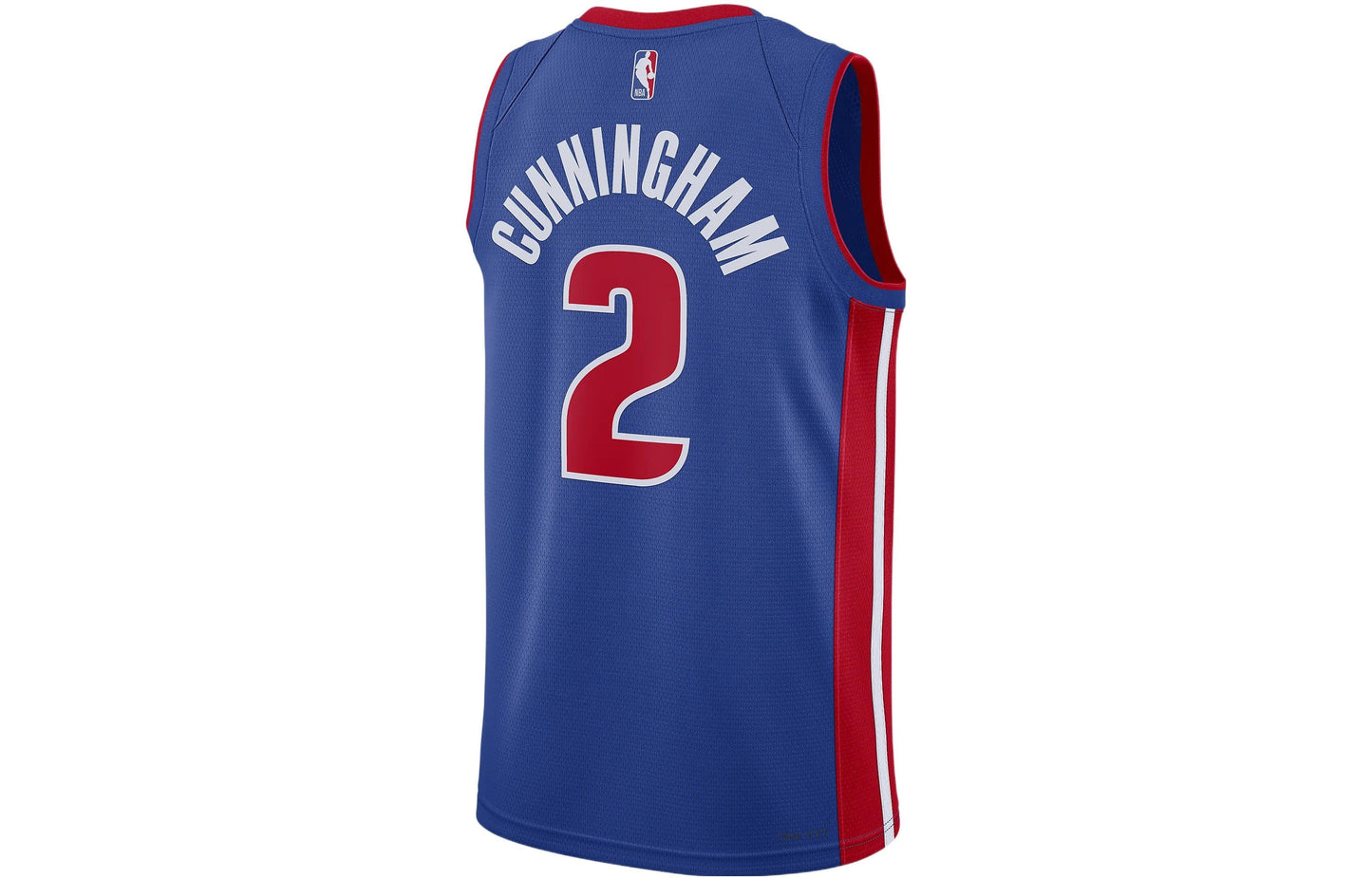 Nike Cade Cunningham Detroit Pistons 2022/23 Icon Edition Swingman Jersey #2 – Blue (DN2004-401)