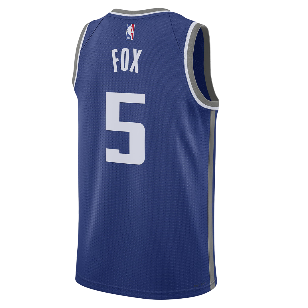Nike Dri-FIT NBA De'Aaron Fox Sacramento Kings 2023/24 City Edition Swingman Jersey #5 – Purple (DX8518-402)