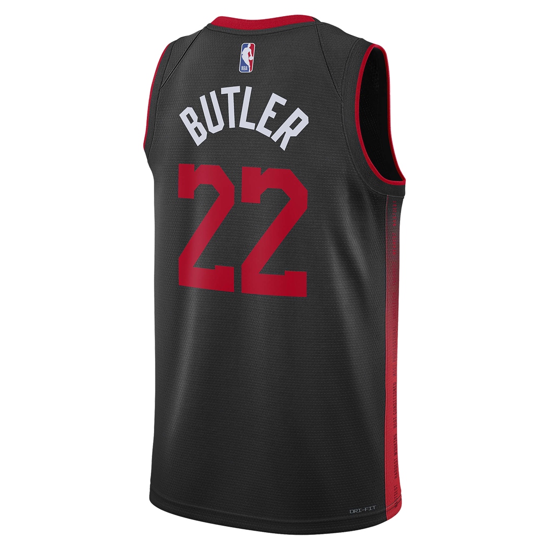 Nike NBA Miami Heat 2023/24 City Edition Swingman Jersey – Jimmy Butler #22 Black (DX8508-011)
