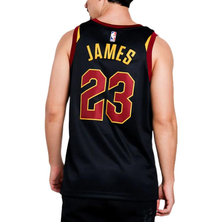 Nike NBA LeBron James Statement Edition AU Jersey – Black | Style 863148-010