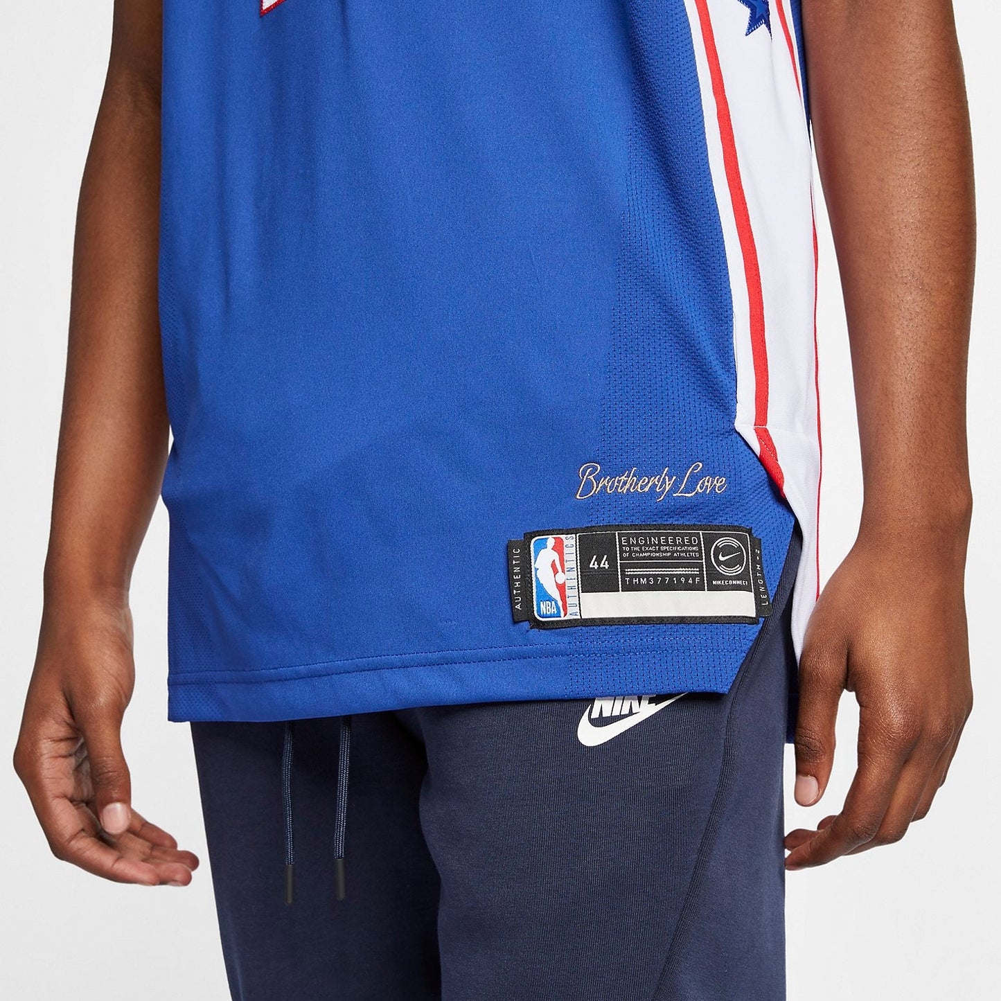 Nike NBA Philadelphia 76ers Ben Simmons #25 Swingman Jersey – Blue | AV2688-495