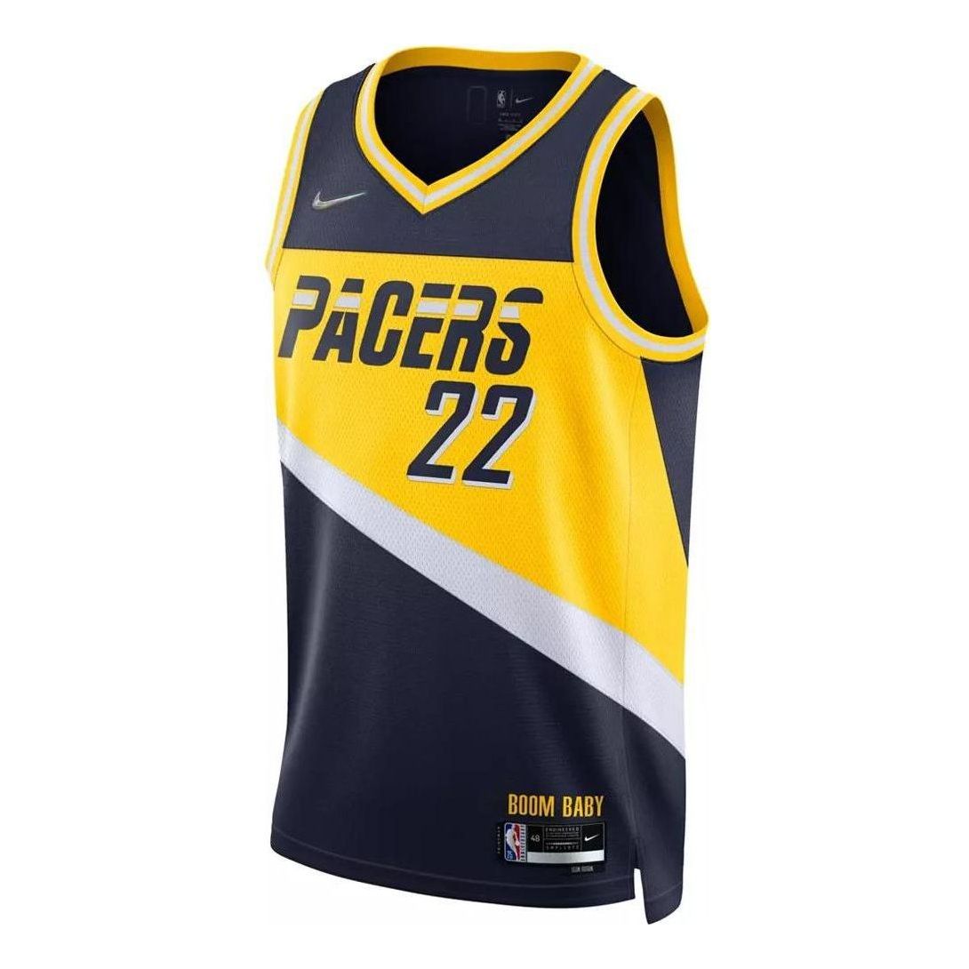 Nike NBA 75th Anniversary Indiana Pacers Caris LeVert #22 Jersey – Blue (DB4030-422)