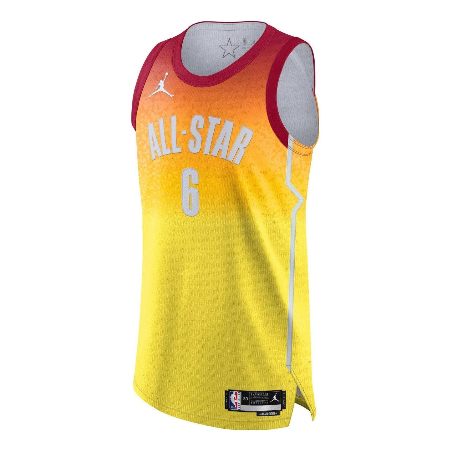 Air Jordan x NBA Dri-FIT LeBron James #6 2023 All-Star Edition Swingman Jersey – Red | DX6345-601