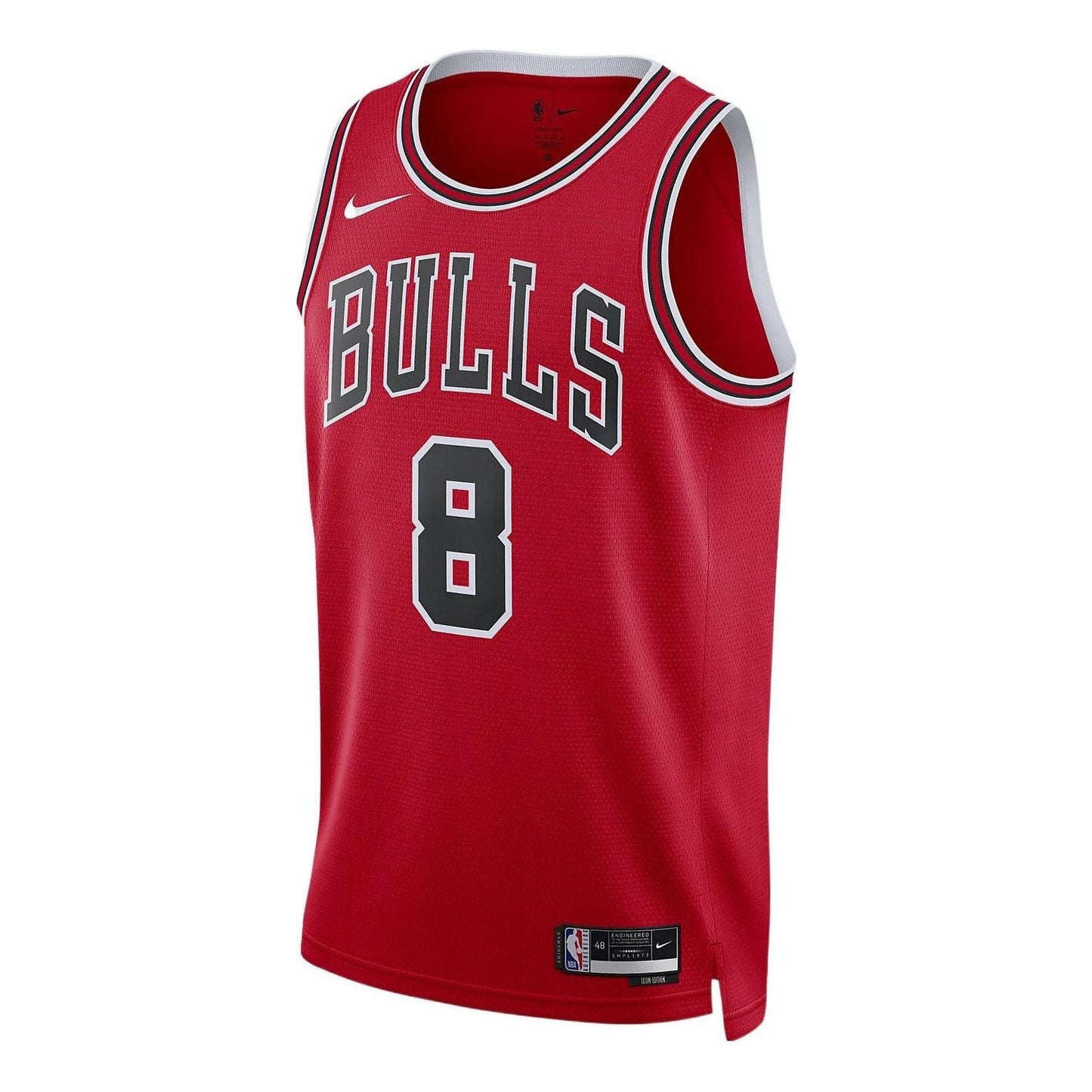 Nike NBA Chicago Bulls Icon Edition Swingman Jersey – Lonzo Ball #8 (2022-23) | Style DN2000-657