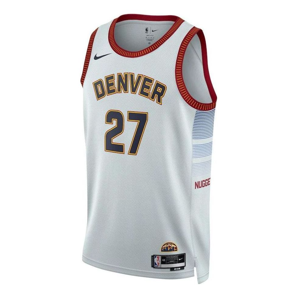 Nike NBA Jamal Murray #27 Denver Nuggets City Edition 2022/23 Swingman Jersey – Gray | DO9591-043