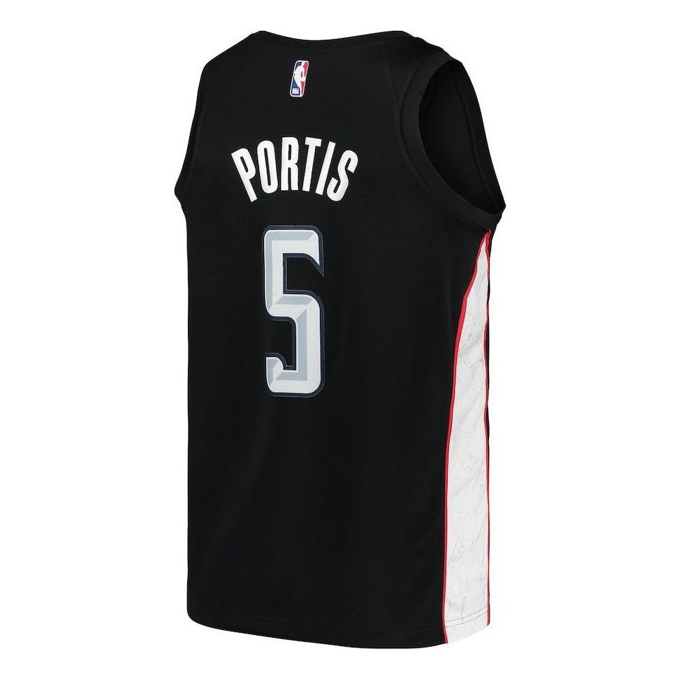 Nike NBA Washington Wizards #5 Bobby Portis Jr. Swingman Jersey 2018/19 – Black | AJ4651-010