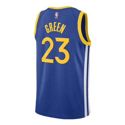 Nike NBA Golden State Warriors Andrew Wiggins #22 Icon Edition Swingman Jersey – Royal Blue/Gold (DN2005-403)