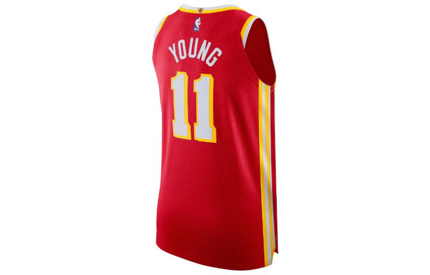 Nike NBA Atlanta Hawks Trae Young Swingman Jersey | Red #11 | CN6326-657