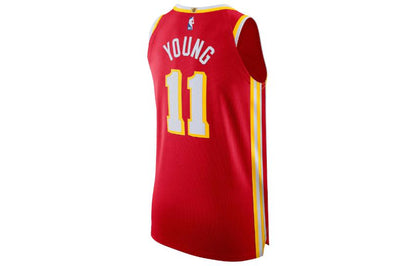 Nike NBA Atlanta Hawks Trae Young Swingman Jersey | Red #11 | CN6326-657
