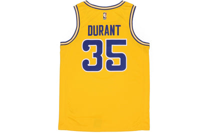 Nike NBA Golden State Warriors Kevin Durant #35 Classic Edition Swingman Jersey – AJ3878-729 'Yellow'
