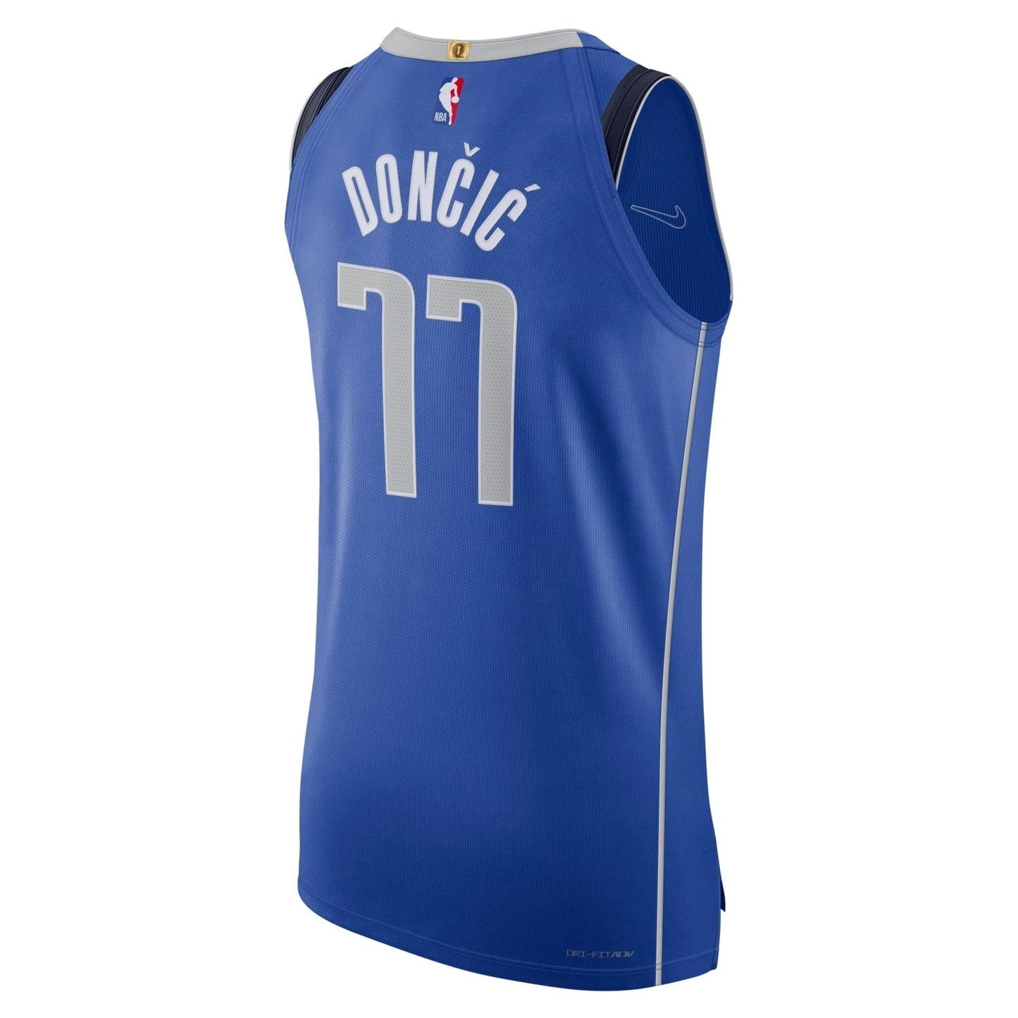 Nike NBA Dallas Mavericks Luka Dončič #77 Icon Edition 2020 Swingman Jersey – Blue | CW3441-485