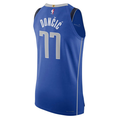 Nike NBA Dallas Mavericks Luka Dončič #77 Icon Edition 2020 Swingman Jersey – Blue | CW3441-485
