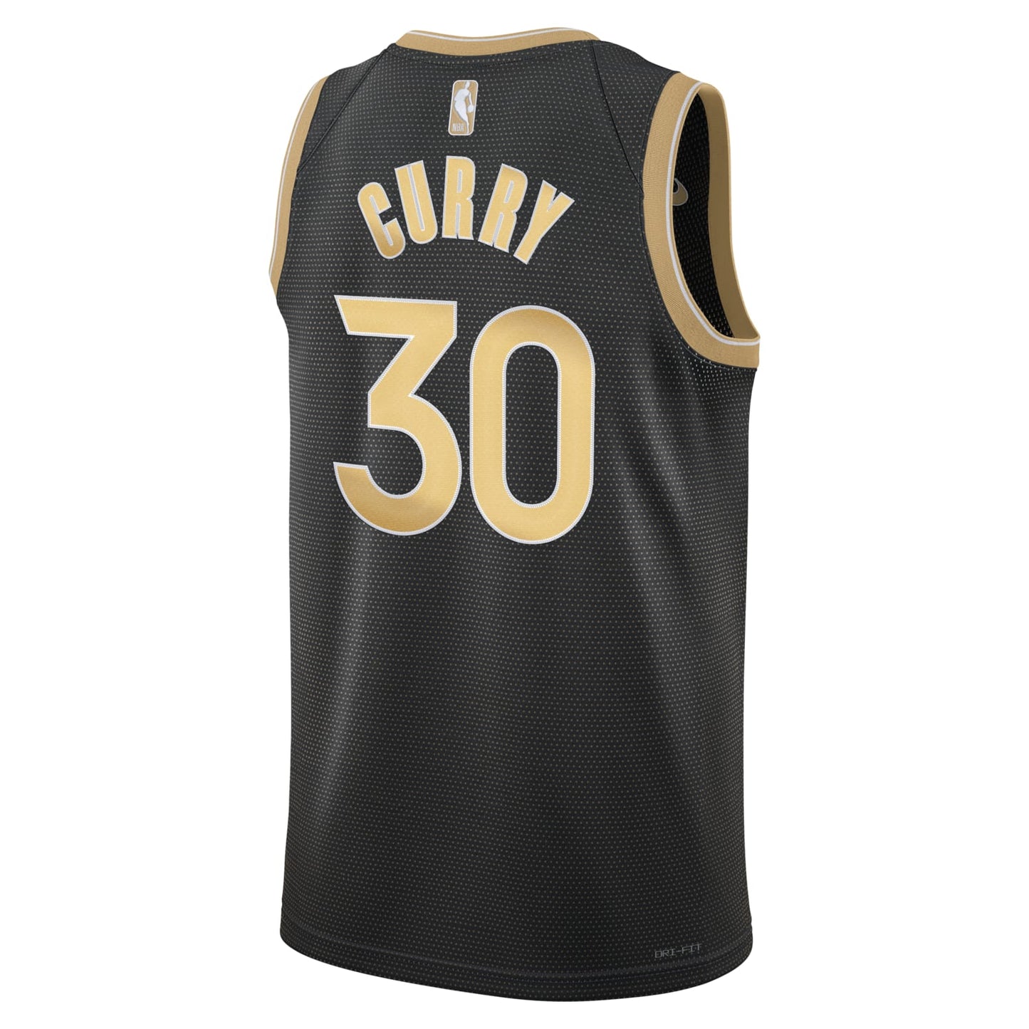 Nike NBA Golden State Warriors Stephen Curry #30 Select Series Swingman Jersey – Black/Gold (FN5907-053)