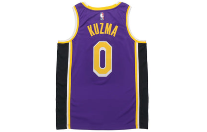 Nike NBA Los Angeles Lakers Kyle Kuzma #0 Swingman Jersey – Purple | AA7097-512