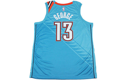Nike NBA Oklahoma City Thunder Swingman Jersey – Paul George #13 (2018-19) – Sky Blue | Style AJ4632-444