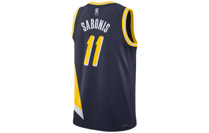 Nike NBA 75th Anniversary Indiana Pacers Domantas Sabonis #11 Jersey – Blue (DB4030-420)