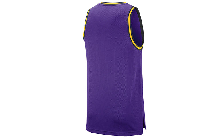Nike NBA Los Angeles Lakers Dri-FIT Practice Jersey – Purple | Style BQ9344-504