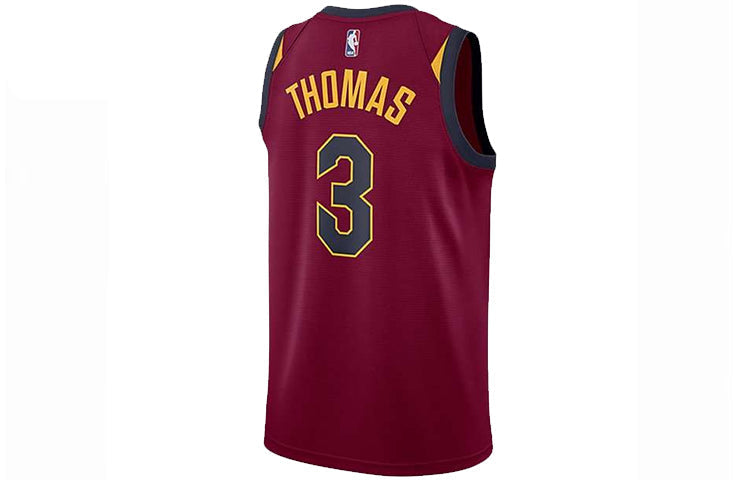 Nike NBA Cleveland Cavaliers Isaiah Thomas #3 Icon Edition Swingman Jersey – Wine/Gold (864467-686)