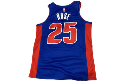 Nike NBA Detroit Pistons Icon Edition Jersey – Derrick Rose #25 Blue (864473-404)