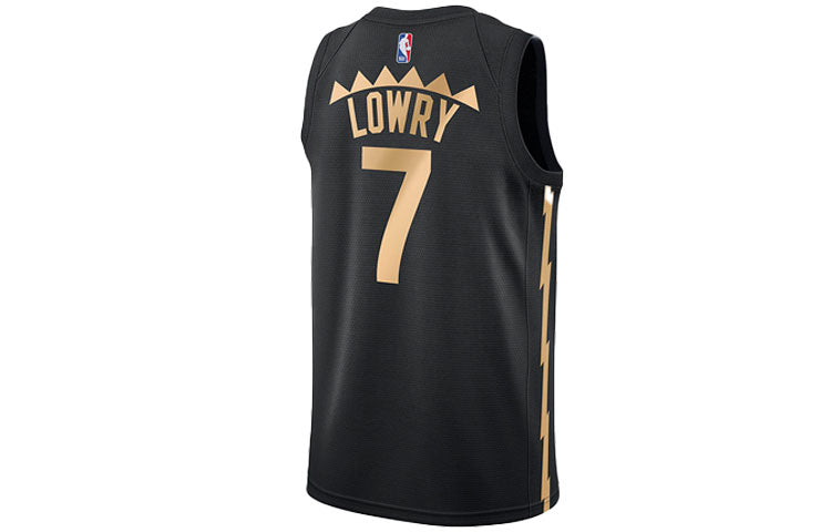 Nike NBA Toronto Raptors Kyle Lowry SW Fan Edition Jersey | Black #7 | AV4674-011