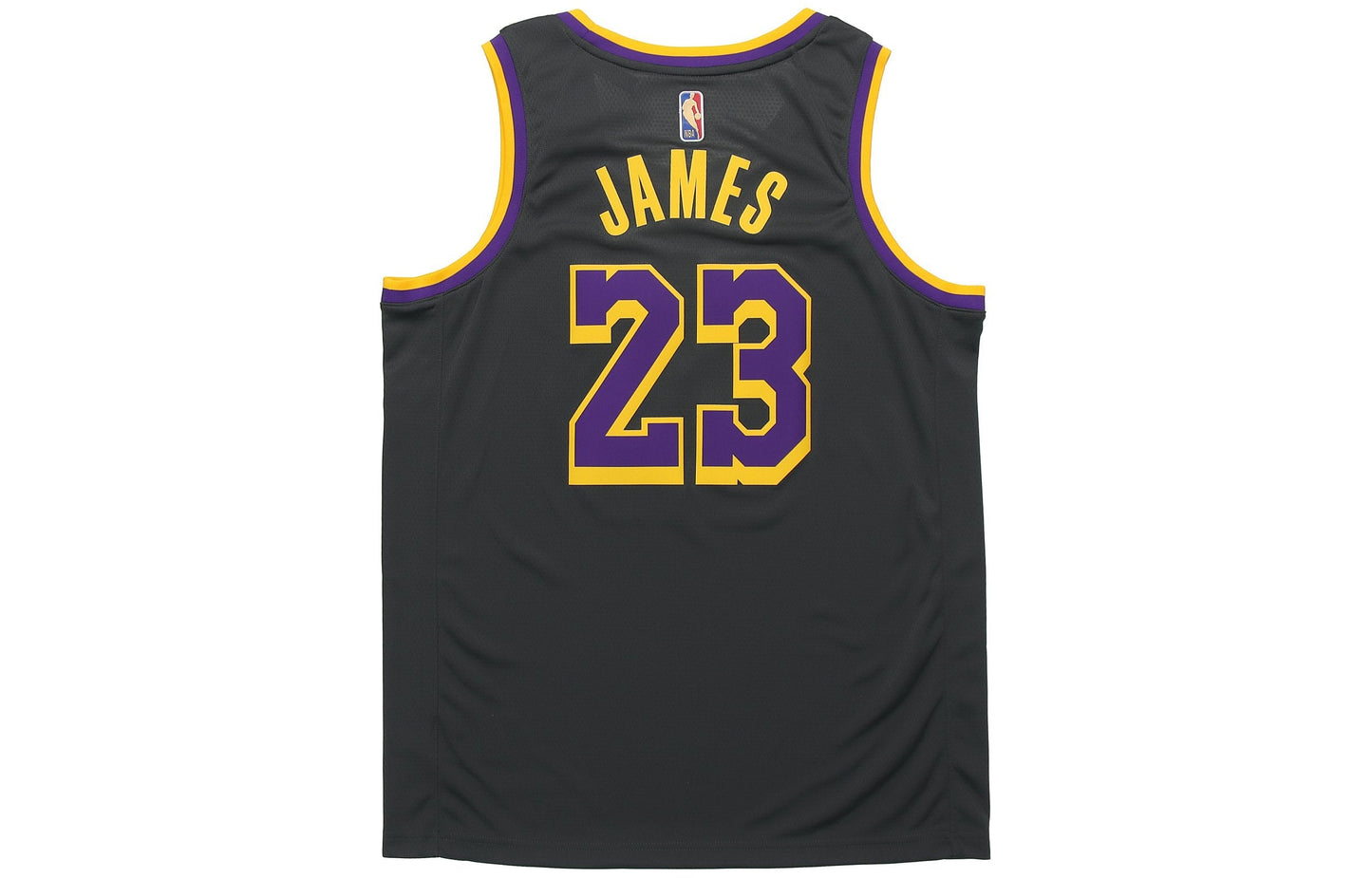 Nike NBA Swingman Jersey – Los Angeles Lakers LeBron James #23 Black (CN9929-013)