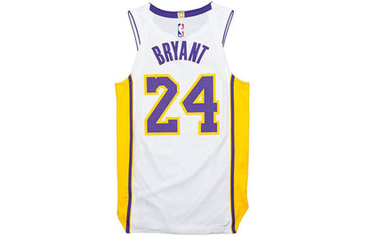 Nike NBA Los Angeles Lakers Kobe Bryant #24 Swingman Jersey 'White' – AQ2106-100