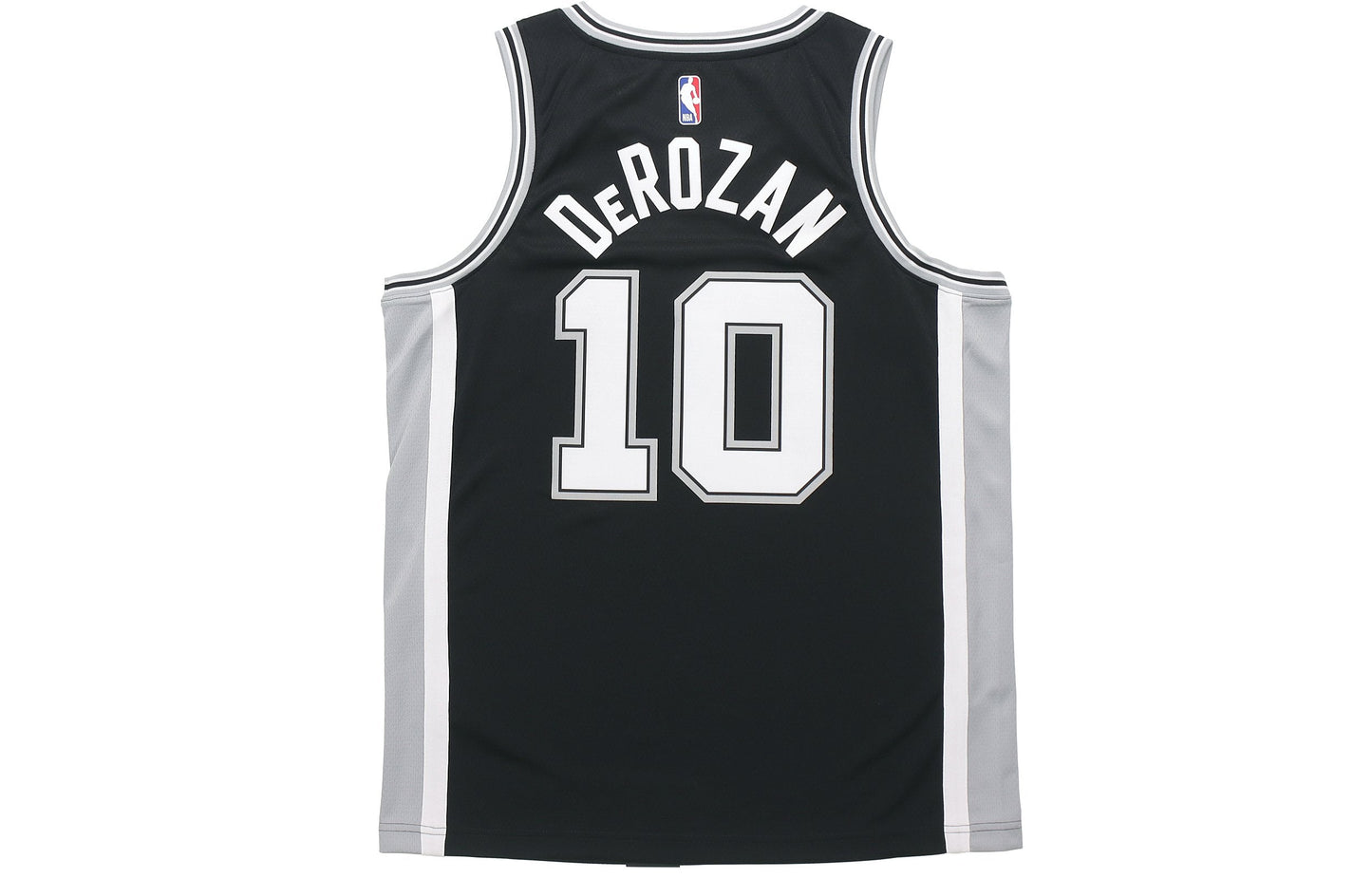 Nike NBA DeMar DeRozan #10 San Antonio Spurs Icon Edition Swingman Jersey – Black 864509-018