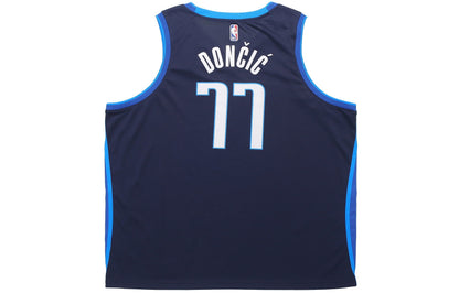 Nike NBA Dallas Mavericks Luka Doncic SW Fan Edition Jersey | Navy Blue #77 | CW6806-419