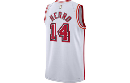 Nike NBA Miami Heat Tyler Herro #14 Association Edition Swingman Jersey – DO9449-102 'White'