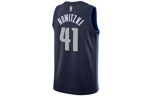 Nike NBA Dallas Mavericks Dirk Nowitzki #41 Jersey – Limited Edition Blue (877202-420)