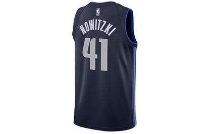 Nike NBA Dallas Mavericks Dirk Nowitzki #41 Jersey – Limited Edition Blue (877202-420)