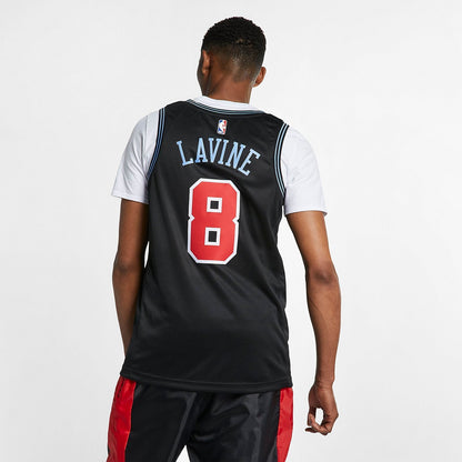 Nike NBA Swingman Jersey – Chicago Bulls Zach LaVine #8 | Black (AJ4600-011)