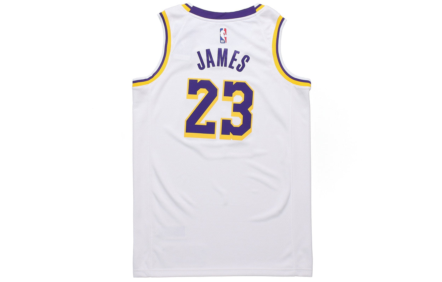 Nike NBA Los Angeles Lakers LeBron James #23 Association Edition Swingman Jersey (2020) – CW3595-101