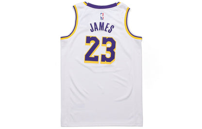 Nike NBA Los Angeles Lakers LeBron James #23 Association Edition Swingman Jersey (2020) – CW3595-101
