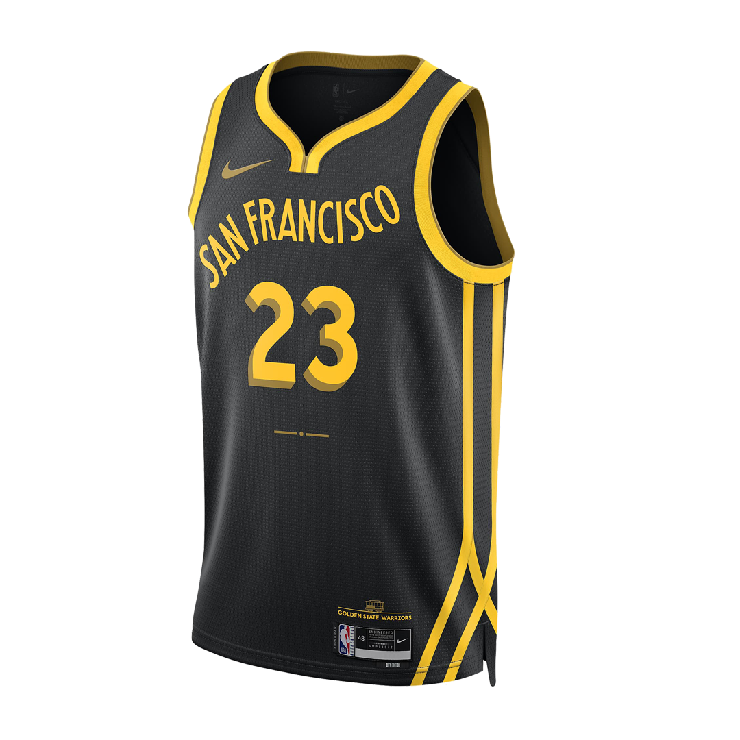 Nike Dri-FIT Swingman Jersey – Golden State Warriors Draymond Green #23 (2023/24 City Edition “San Francisco”, Black)