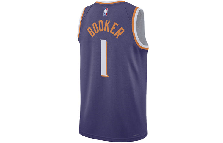 Nike NBA Phoenix Suns Icon Edition Swingman Jersey – Devin Booker #1 (2023-24) – Purple | Style DV4855-566