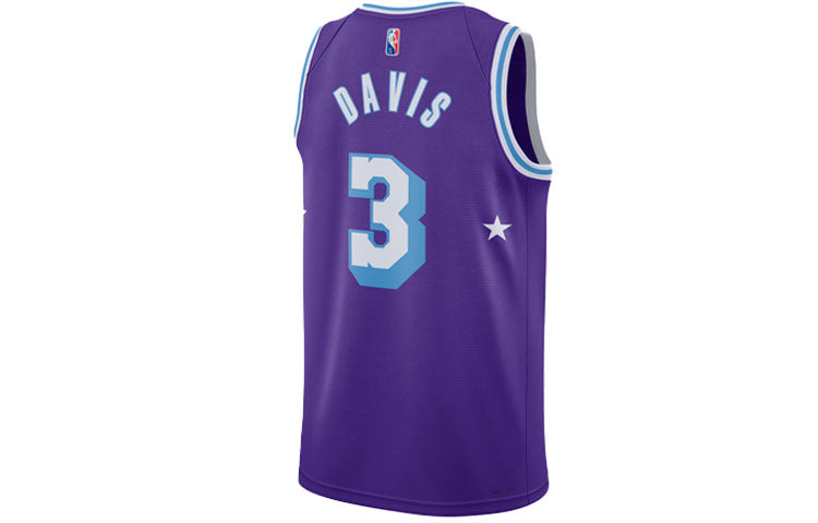 Nike NBA Anthony Davis #3 Los Angeles Lakers 'The Lakers Dynasty' City Edition Swingman Jersey – Purple (DB4032-505)