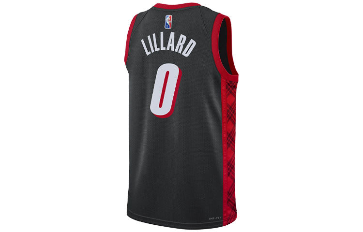 Nike NBA Portland Trail Blazers Damian Lillard #0 Swingman Jersey DB4043-010