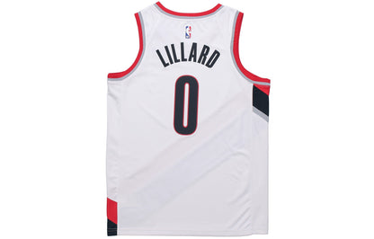 Nike NBA Portland Trail Blazers Damian Lillard #0 Swingman Jersey – White (CW3607-106)