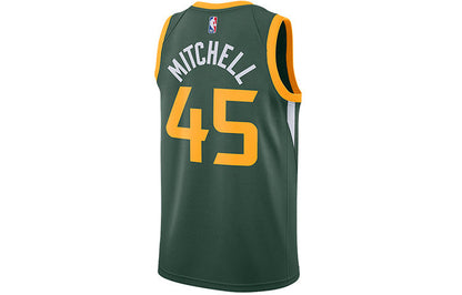 Nike NBA Utah Jazz Donovan Mitchell #45 Earned Edition Swingman Jersey – CD7015-323 'Green'