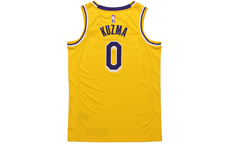 Nike NBA LA Lakers 2020 Icon Edition Swingman Jersey – Gold (CW3669-735)