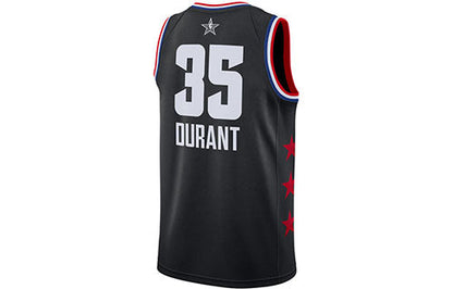 Nike NBA Golden State Warriors Kevin Durant #35 Swingman Jersey Black AQ7295-014