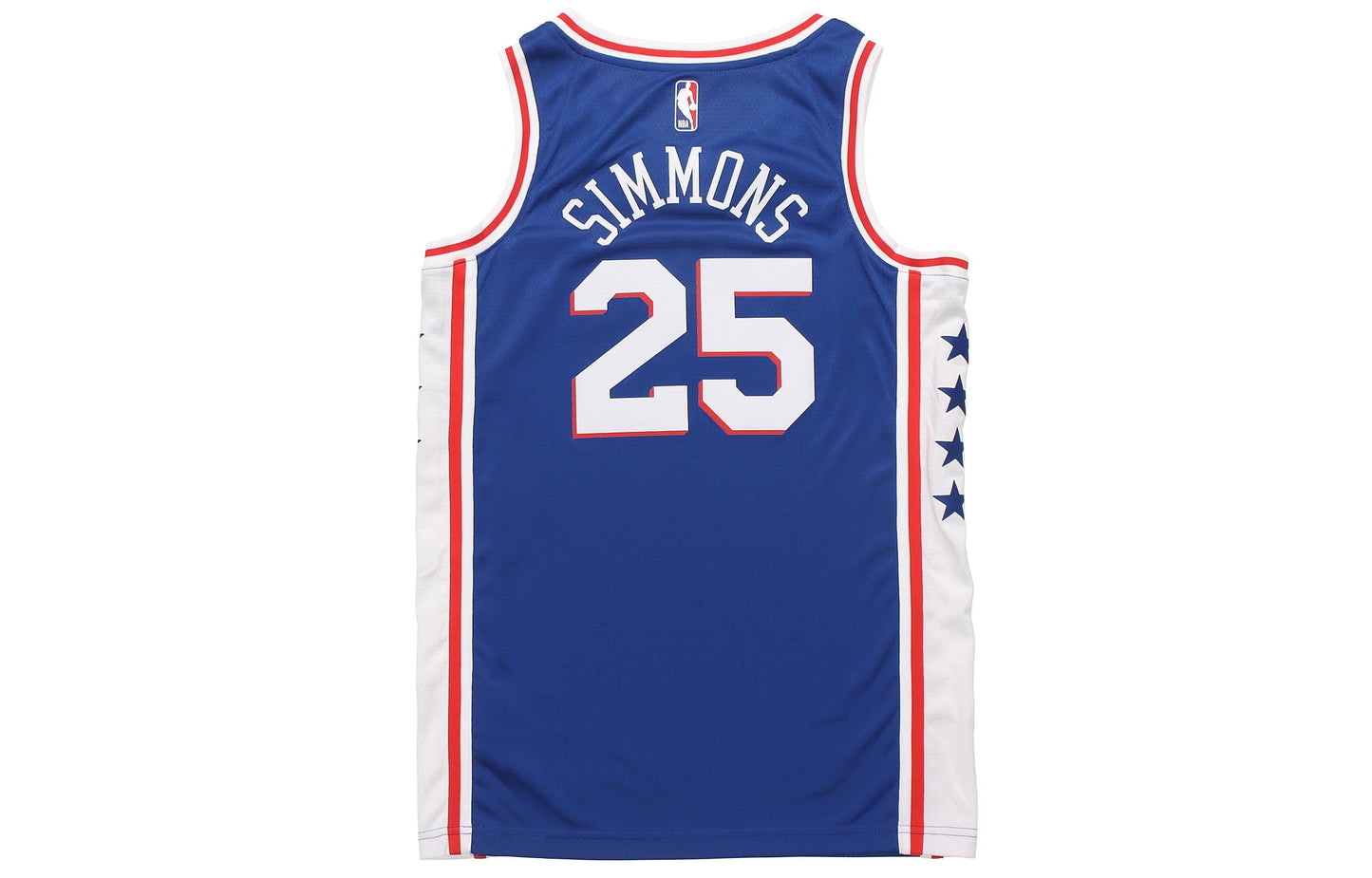 Nike NBA Philadelphia 76ers #25 Ben Simmons Icon Edition Swingman Jersey – Blue | CJ7678-497